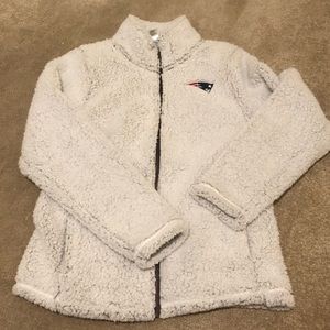 New England Patriots Sherpa Zip Up